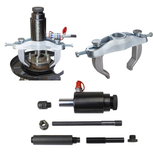 01-00030 18-Tonnen-Hydraulikzylinder, Werkzeug zur Demontage von hydraulischen Radlagern, geeignet für unregelmäßige Bremsschutzabdeckungen.